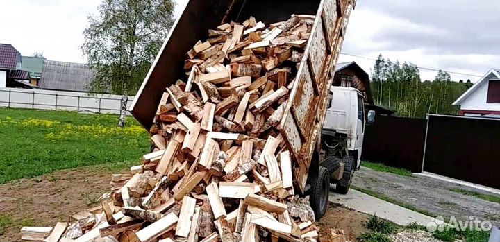Дрова в чурках