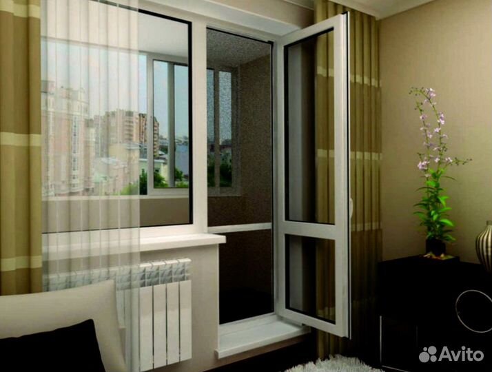 Пластиковые окна с установкой