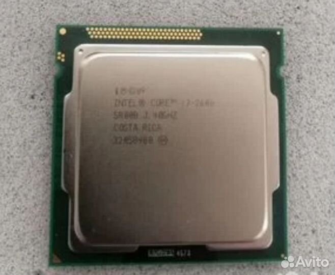 Процессор intel core i7 2600 (4 ядра/8 потоков)