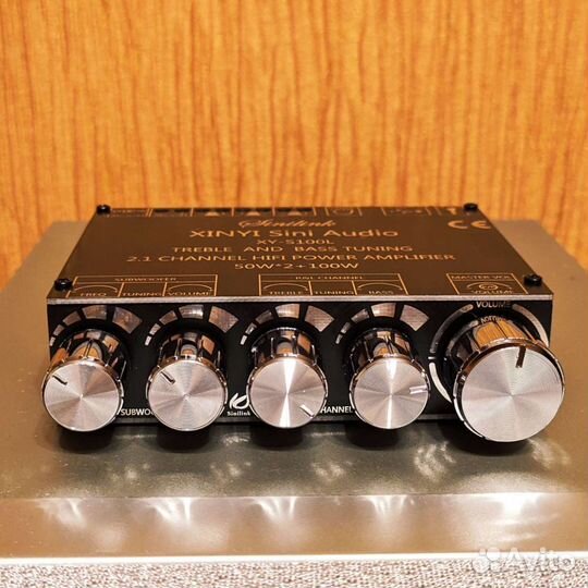 Новый усилитель 2.1 с флешкой, BT5.0, AUX