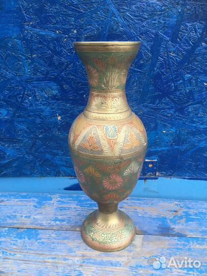 Ваза бронзовая большая Индия