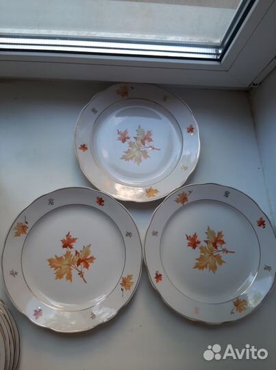 Тарелки Дулево СССР