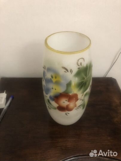 Стеклянная ваза СССР