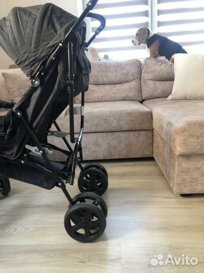 Прогулочная коляска трость новая