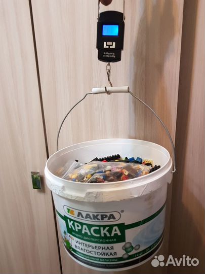 Ведро с Лего, Lego 2.5 кг + фигурки