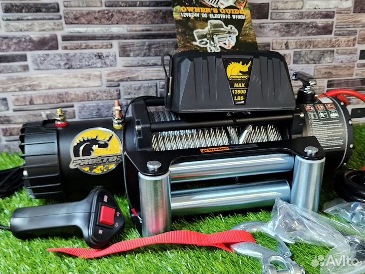 Электрическая лебёдка 12V Pro-Top 13.500lbs со ста