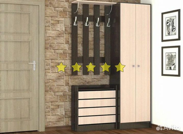 Шкаф в прихожую с фабрики