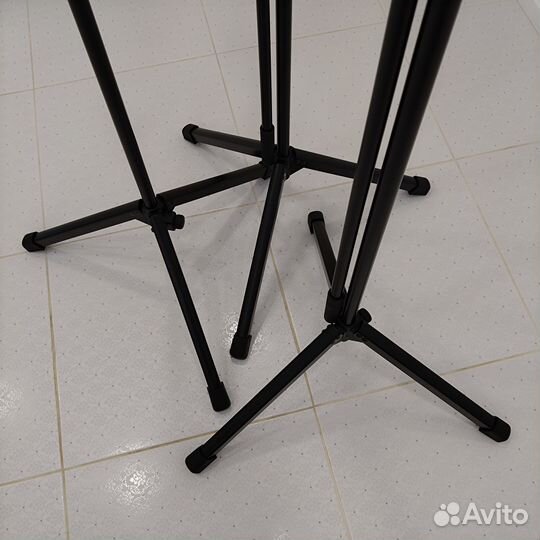 Микрофонная стойка напольная K&M + головка