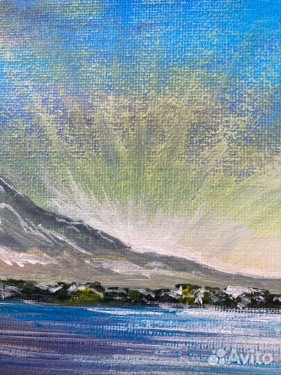 Картина, акрил, холст на картоне