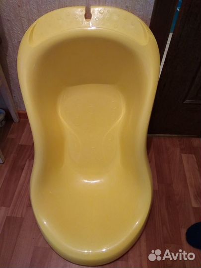 Ванна детская Пластишка желтая