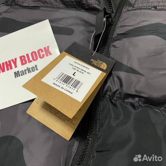 Новый пуховик the north face