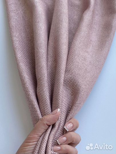 Шторы из рогожки