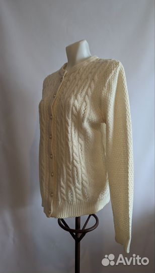 Кардиган женский белый 44-46