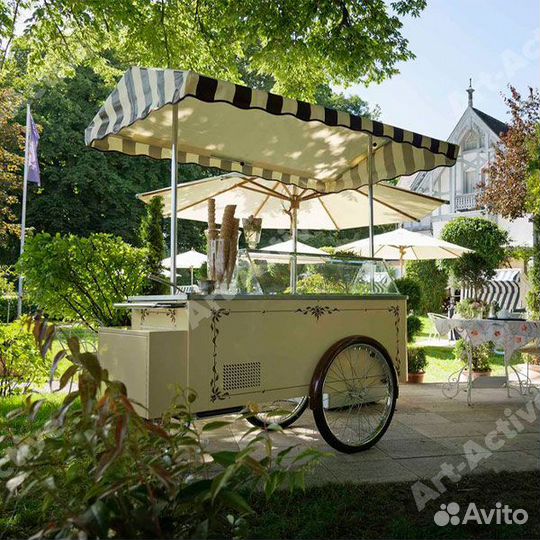 Аренда итальянской тележки с мороженым
