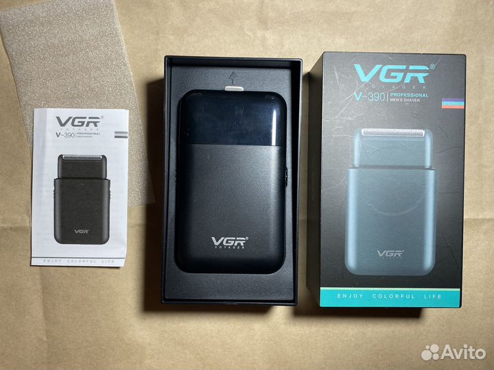 Электробритва мужская VGR новая