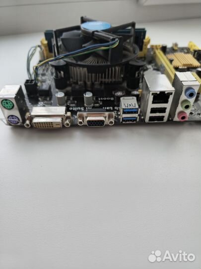 Материнская плата Asus H81M-K / i7 4790 / 16GB