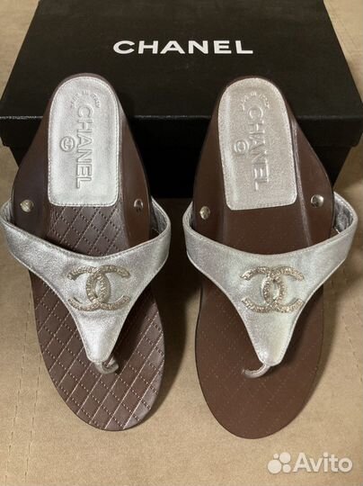 Шлепанцы Chanel