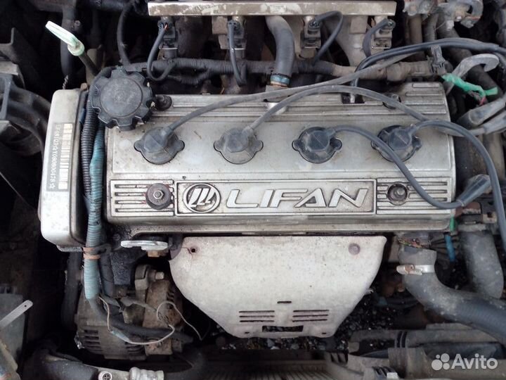 Двигатель двс Lifan Breez 2008 г.в. 1.6