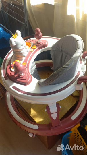 Ходунки детские музыкальные цветадиотни