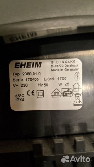 Внешний фильтр eheim. Тумба