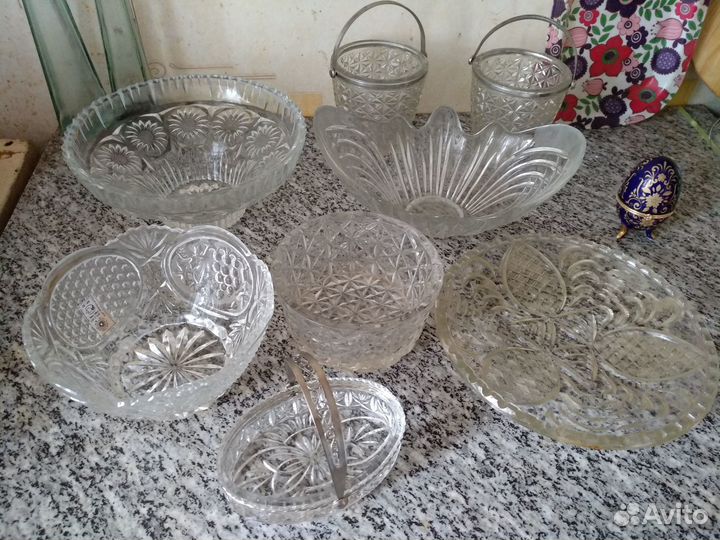 Салатницы, фруктовницы, конфетницы