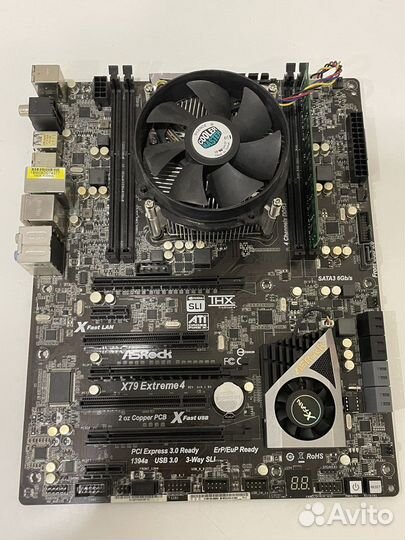 I7 3820 + Asrock X79 Lga 2011+ 8Gb