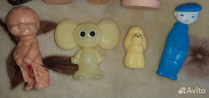 Игрушка резиновые и пластиковые СССР