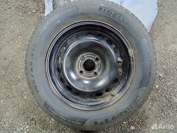 Колеса в сборе r15 летние 4 100