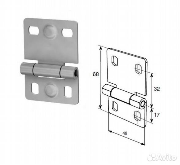 Петли для гаражных ворот