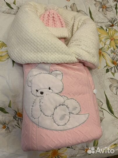 Конверт на выписку для девочки