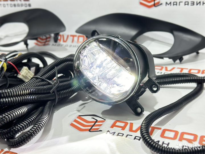 Туманки Toyota Vitz 2008-2011 KSP90 LED комплект