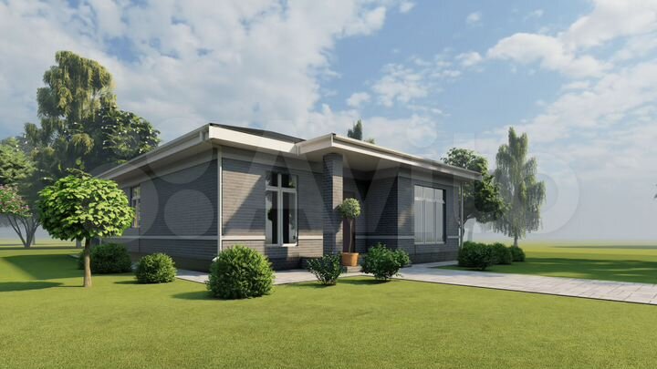 Дом 94,3 м² на участке 3 сот.