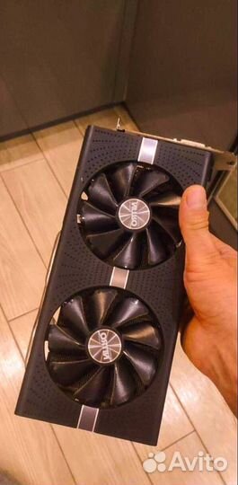 Видеокарта rx570 8gb