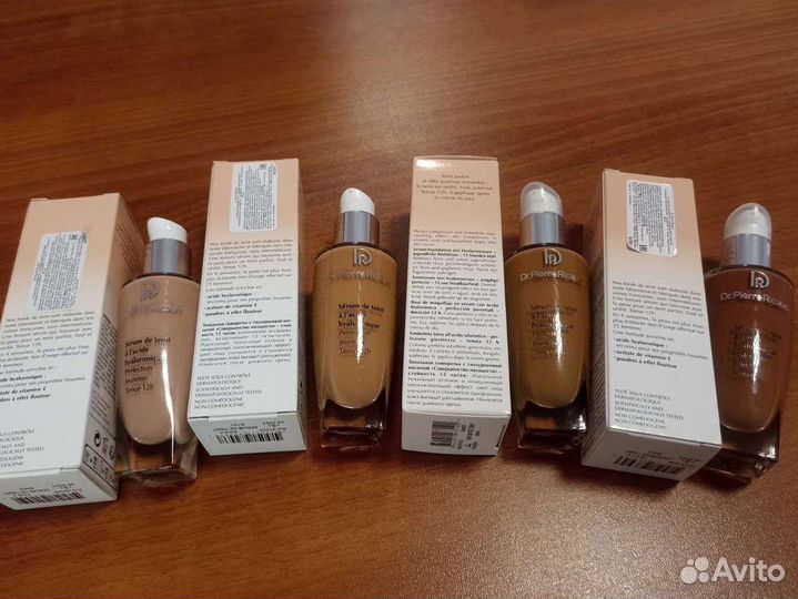 Средства марки DPR тональные, для тела и лица