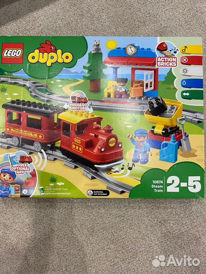 Lego duplo поезд