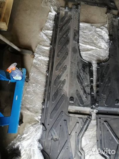 Защита днища правая Mercedes-Benz GLC-Класс X253