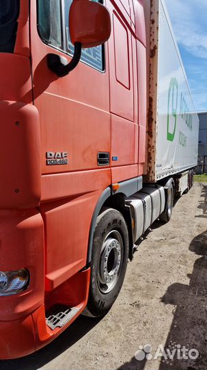 DAF FT XF 105.460 с полуприцепом, 2013