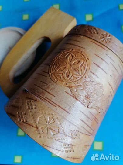 Кружка из бересты