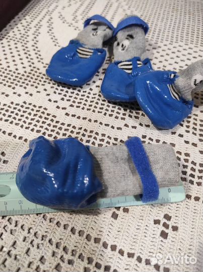 Непромокаемые ботиночки для собаки