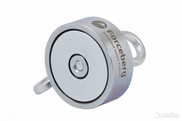 Поисковый магнит двухсторонний неодимовый 220 кг