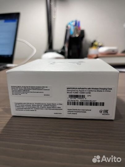 Беспроводные наушники air pods pro новые