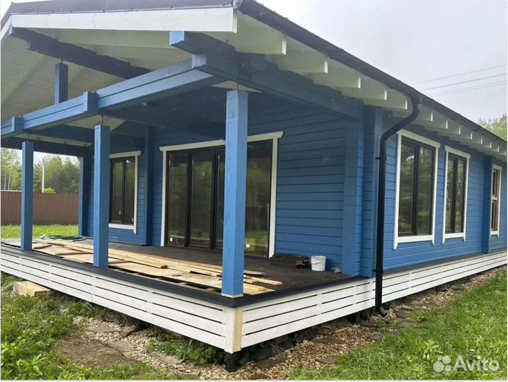 Строительство домов из бруса за 90 дней