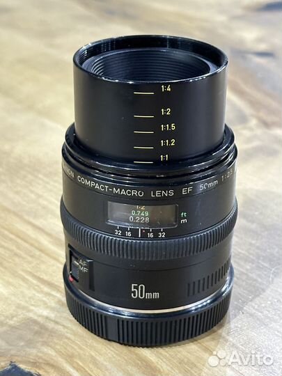 Макрообъектив canon ef 50mm 2.5 macro