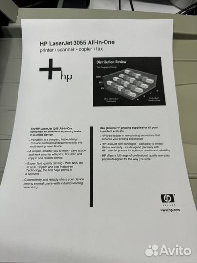 Мфу Hp 3055