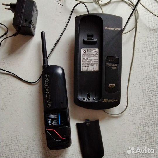 Телефон panasonic трубка радио