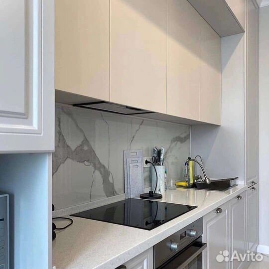 Прямой кухонный гарнитур