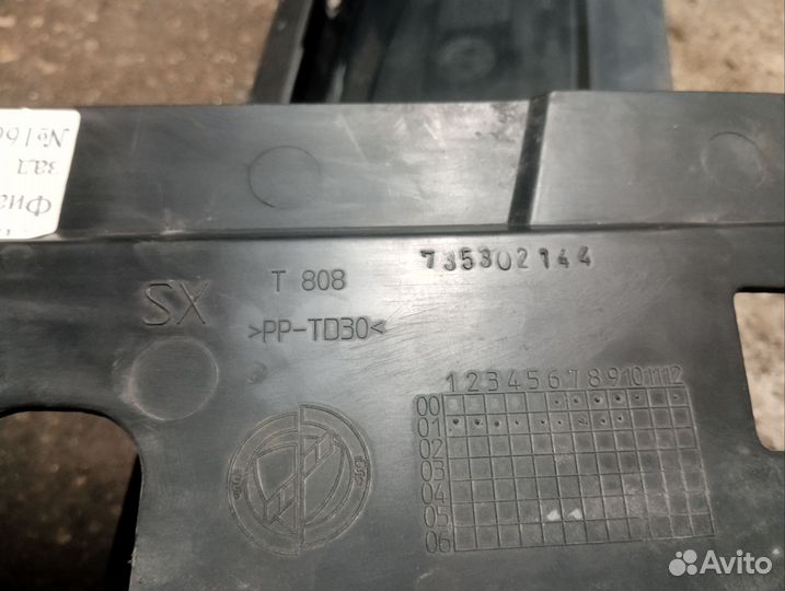 Накладки на задние фонари Фиат Добло 2001г