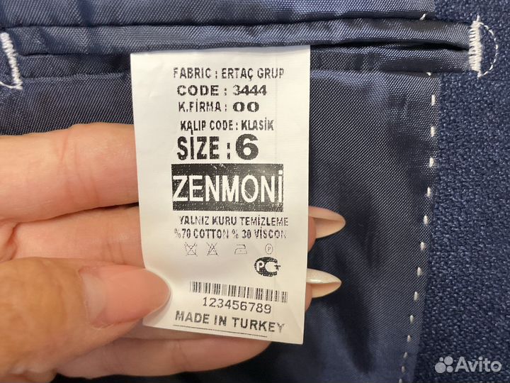 Пиджак на мальчика 122