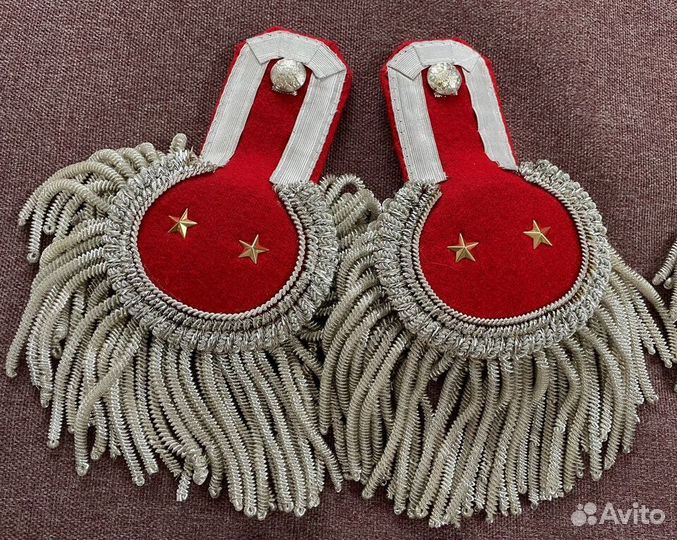 Эполеты царские гвардейские и пехотные варианты