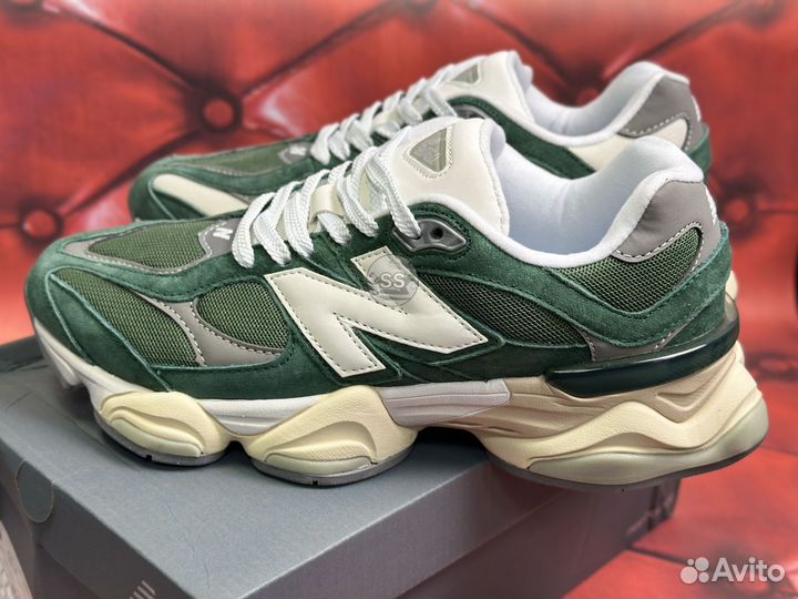 Кроссовки New Balance 9060 зеленые